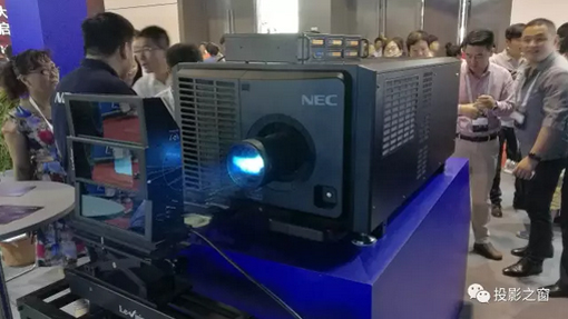 现场直击:nec双色激光电影机发布,35000流明4k新品nc3541l 匠心呈现